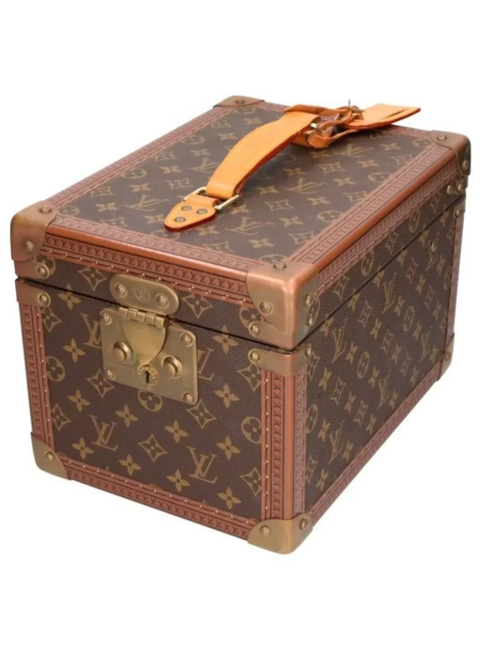 Louis Vuitton Monogram Trunk Makeup Case